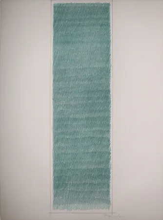 石版画 Hernandez Pijuan - Cartel avant la lettre de las exposiciones Galeria Joan Prats y Galeria Ciento