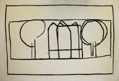 飞尘腐蚀法 Hernandez Pijuan - Cases i arbres 2