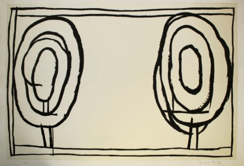 飞尘腐蚀法 Hernandez Pijuan - Cases i arbres 3