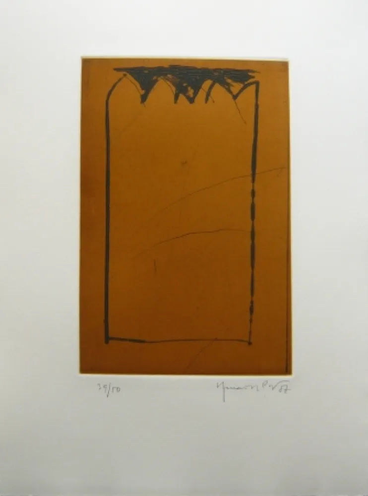 复数作品 Hernandez Pijuan - Catedral Ocre