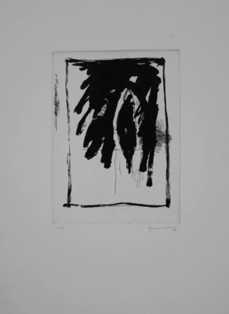 蚀刻飞尘法 Hernandez Pijuan - Claustre / Cloister