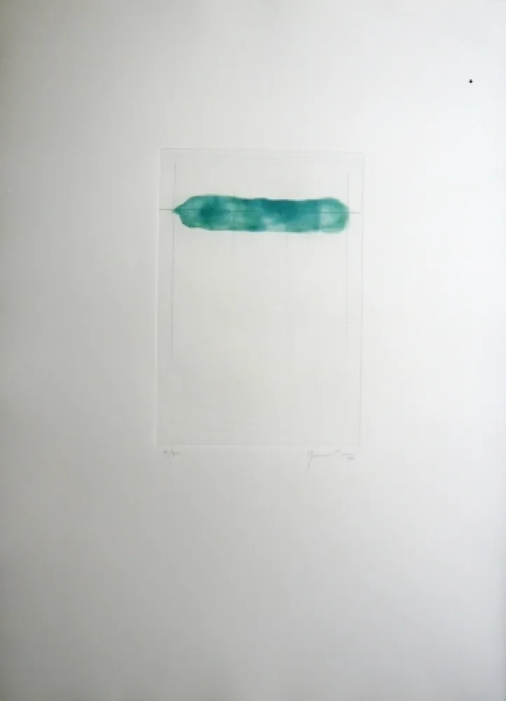 版画 Hernandez Pijuan - Color per a un paisatge