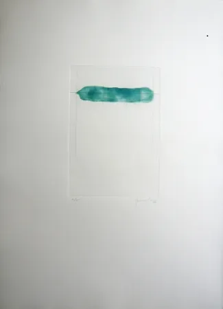 版画 Hernandez Pijuan - Color per a un paisatge