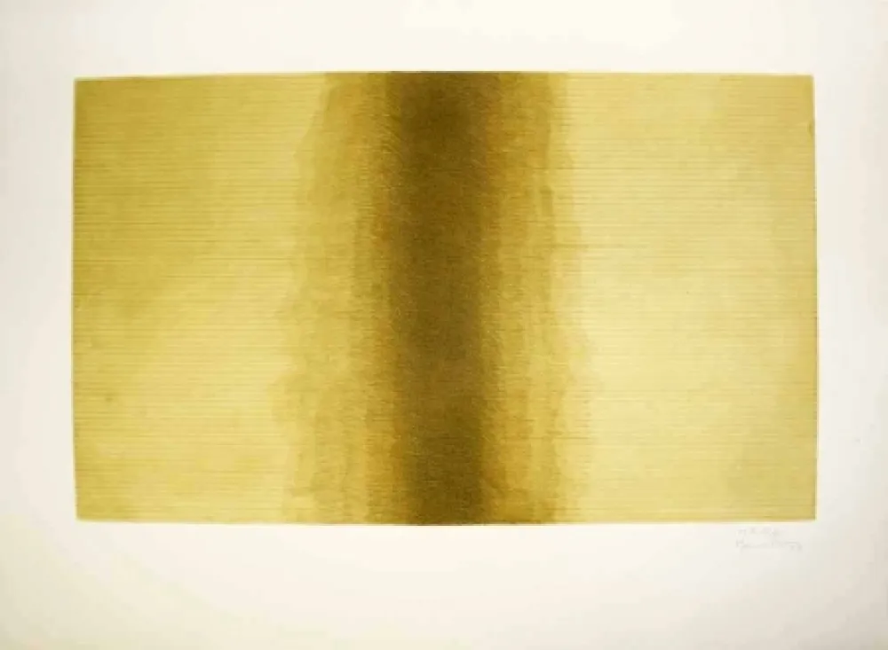 蚀刻版画 Hernandez Pijuan - Composición