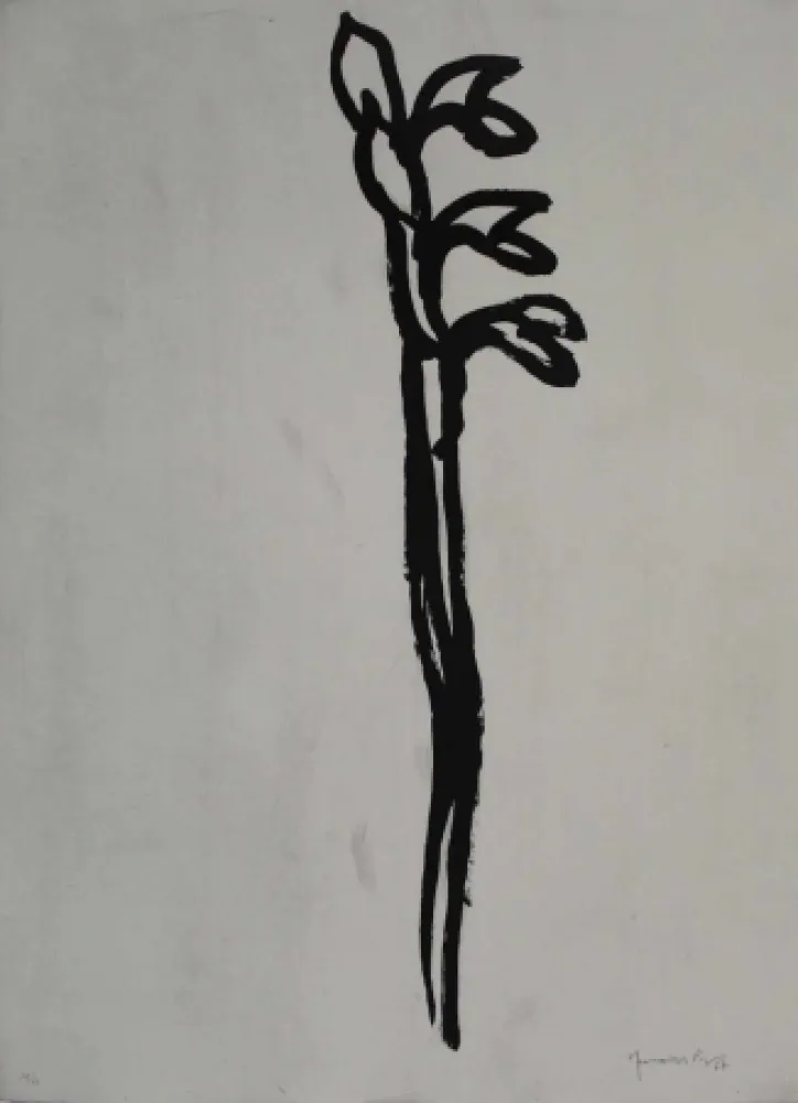 飞尘腐蚀法 Hernandez Pijuan - Flor 1