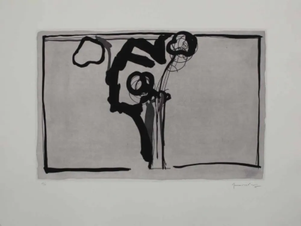 飞尘腐蚀法 Hernandez Pijuan - Flors II