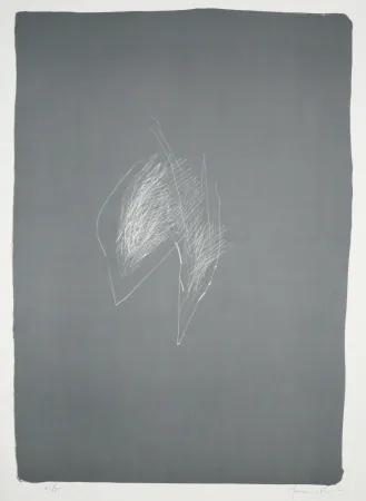 石版画 Hernandez Pijuan - Fulles 2