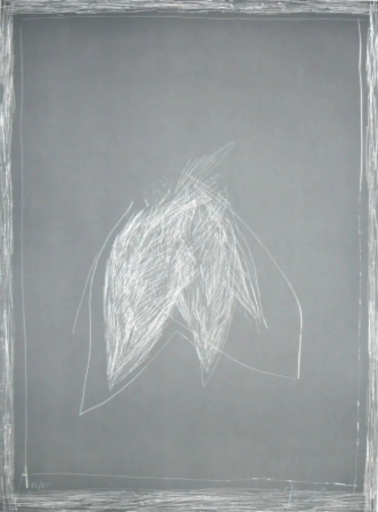 石版画 Hernandez Pijuan - Fulles 3