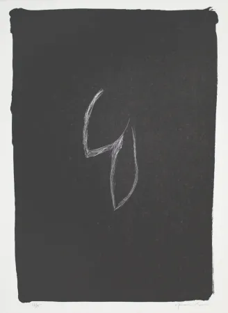 石版画 Hernandez Pijuan - Fulles I