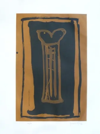 飞尘腐蚀法 Hernandez Pijuan - Gerro ocre