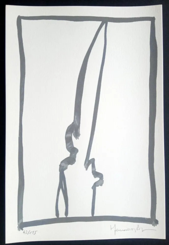 丝网印刷 Hernandez Pijuan - Hojas Sueltas