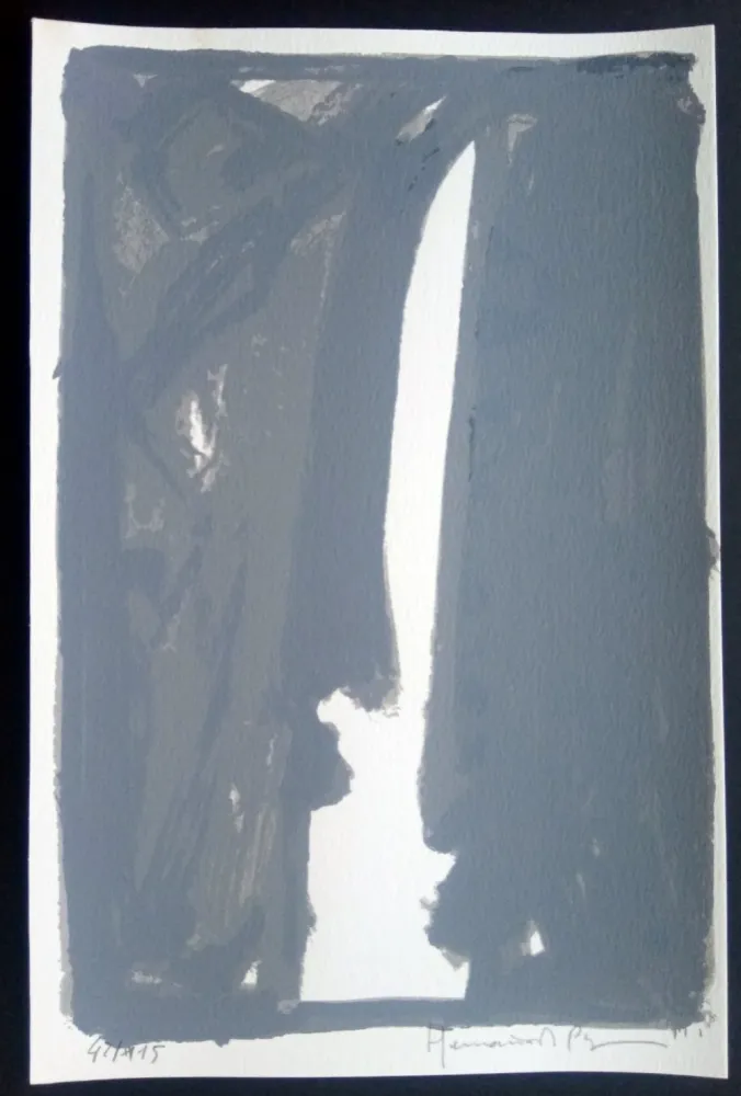 丝网印刷 Hernandez Pijuan - Hojas Sueltas