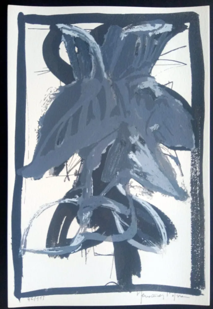 丝网印刷 Hernandez Pijuan - Hojas Sueltas