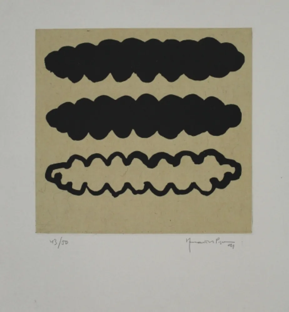 飞尘腐蚀法 Hernandez Pijuan - Núvols IV