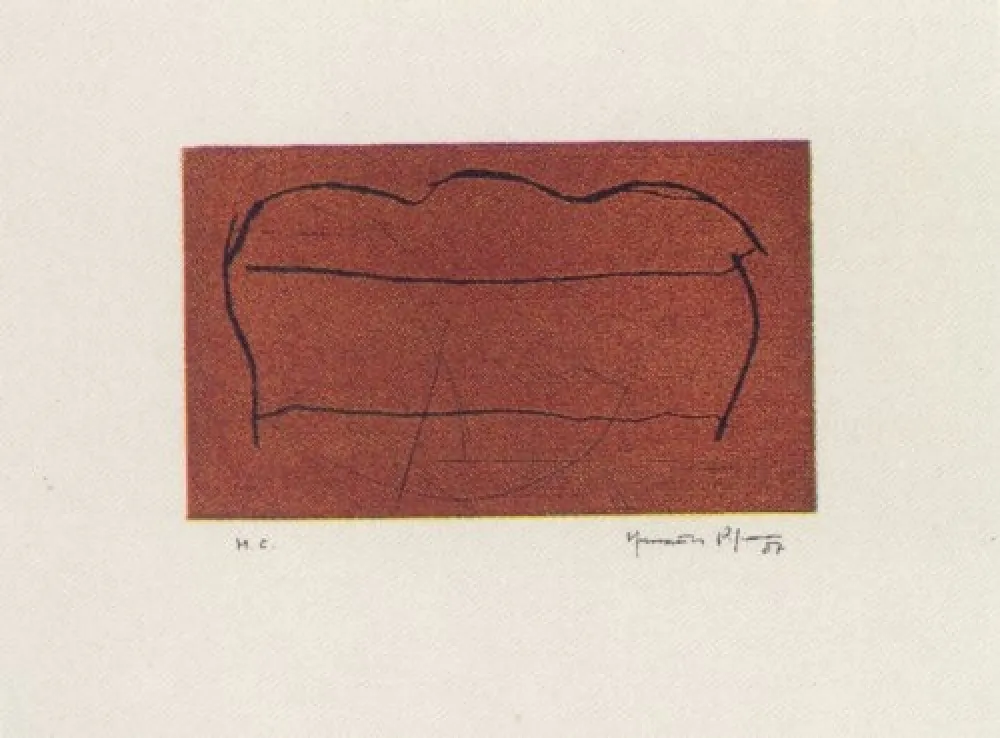 飞尘腐蚀法 Hernandez Pijuan - Ocre