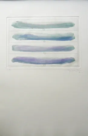 版画 Hernandez Pijuan - Polychrome 12