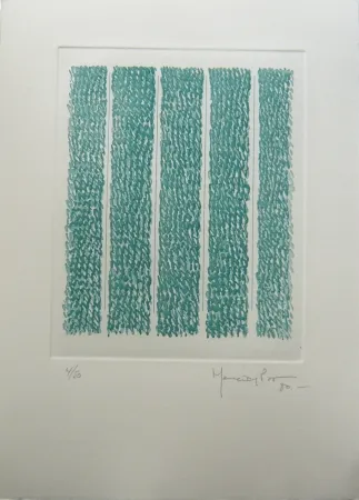 版画 Hernandez Pijuan - Polychrome 7