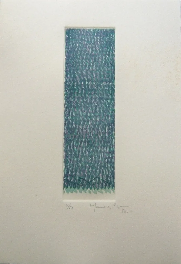 版画 Hernandez Pijuan - Polychrome 8