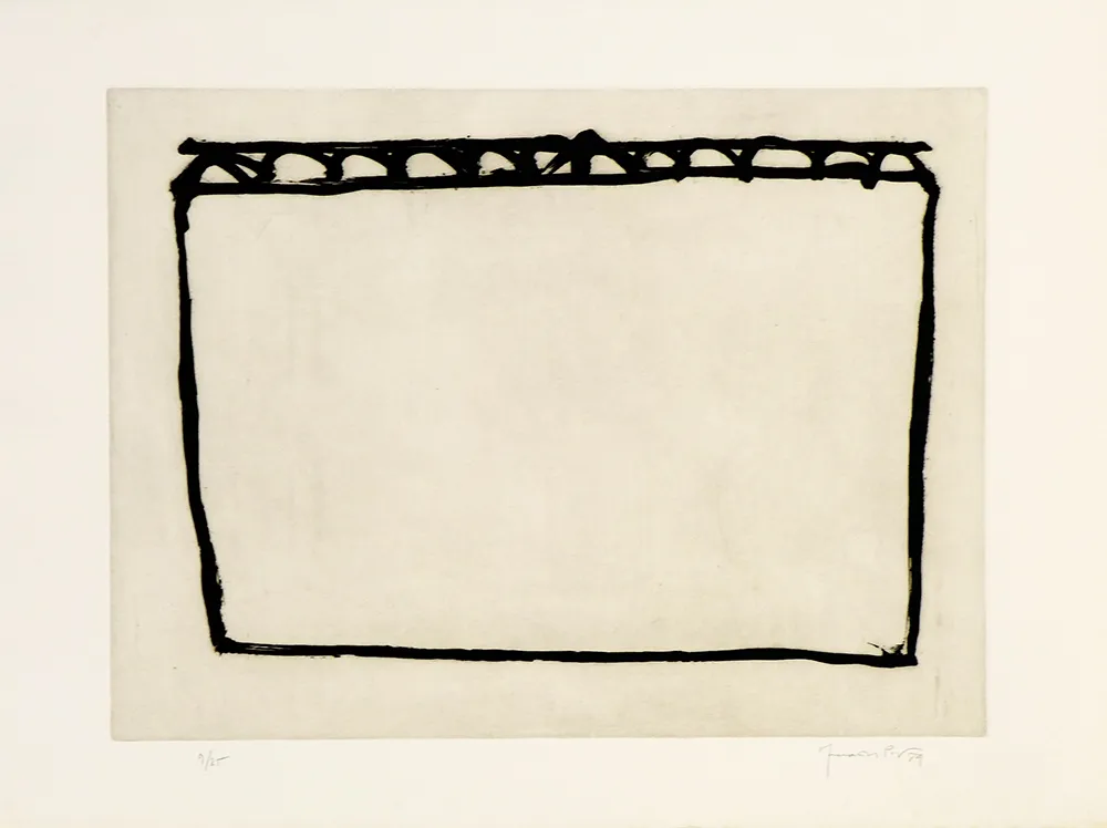 版画 Hernandez Pijuan - Recorrido para un espacio IV