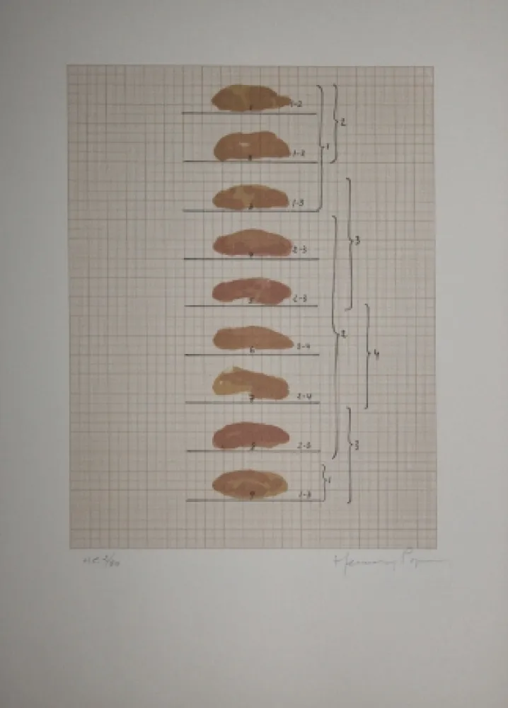 石版画 Hernandez Pijuan - Redfern