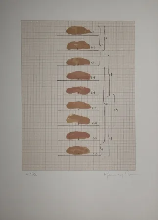 石版画 Hernandez Pijuan - Redfern