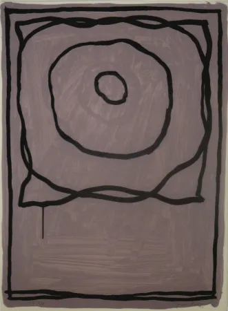 石版画 Hernandez Pijuan - Sans titre 11