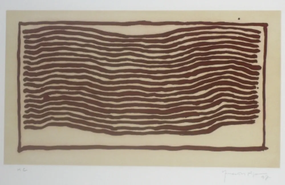 飞尘腐蚀法 Hernandez Pijuan - Sans titre 2