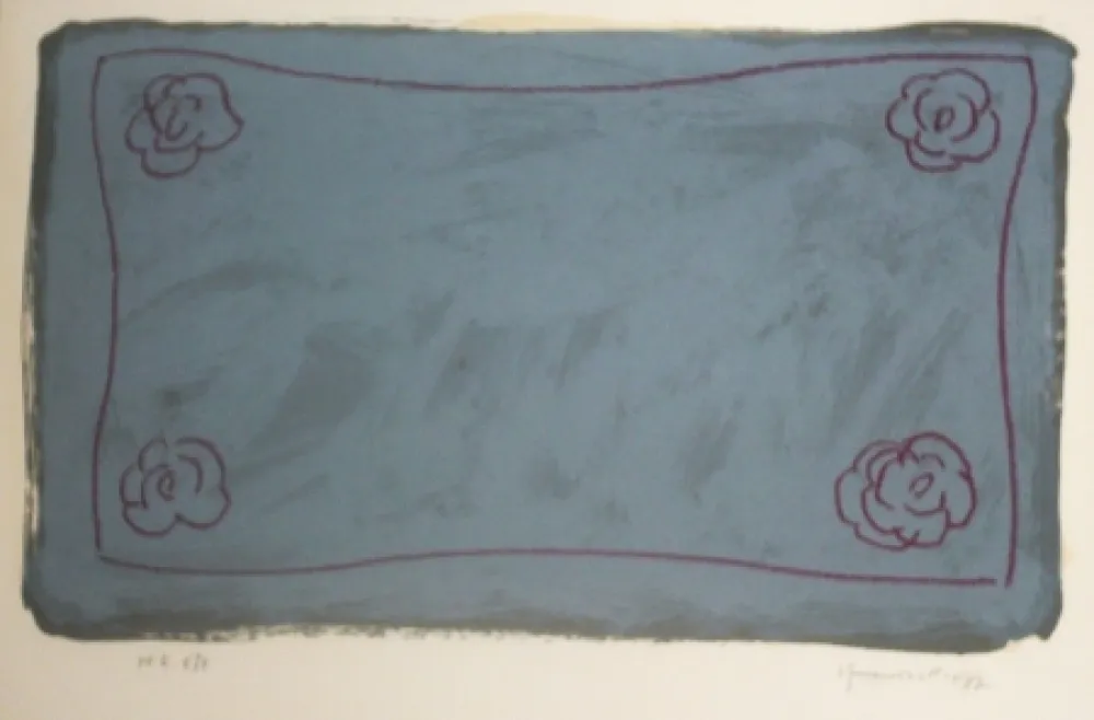 石版画 Hernandez Pijuan - Sans titre 5