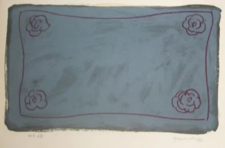 石版画 Hernandez Pijuan - Sans titre 5