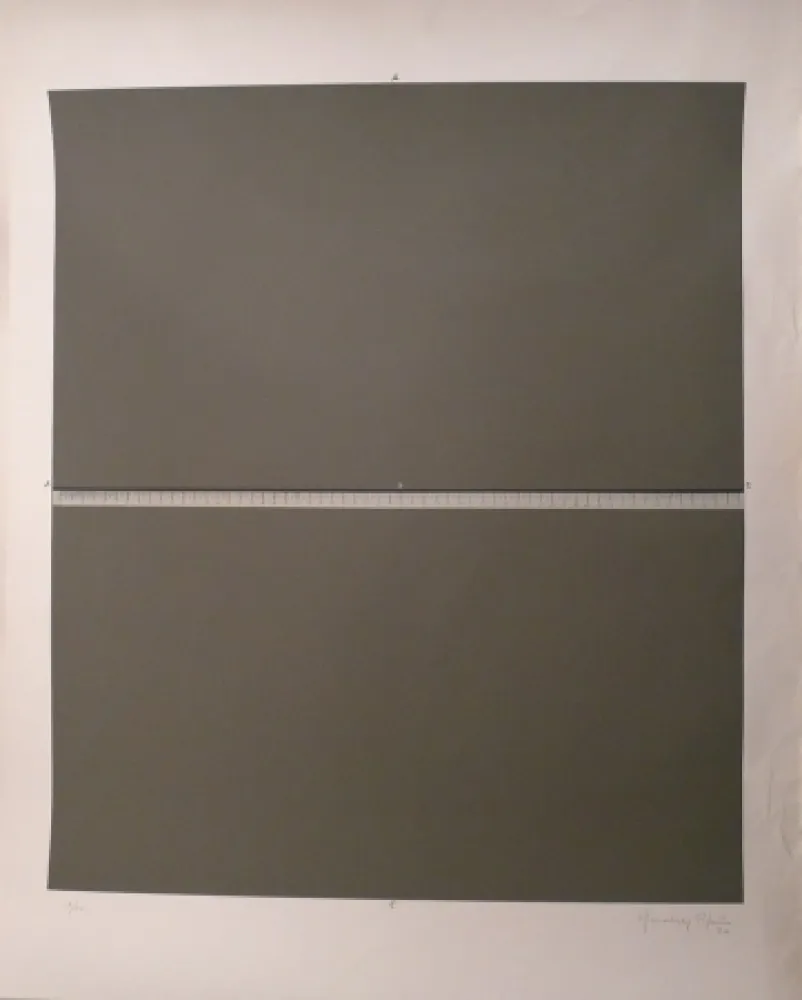 版画 Hernandez Pijuan - Sin título