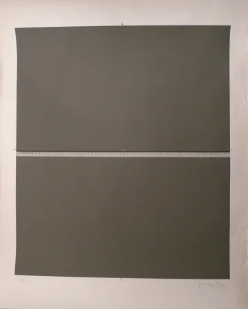 版画 Hernandez Pijuan - Sin título