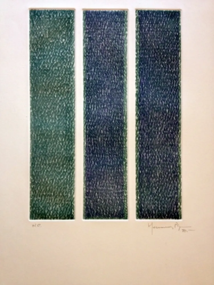 版画 Hernandez Pijuan - S/T