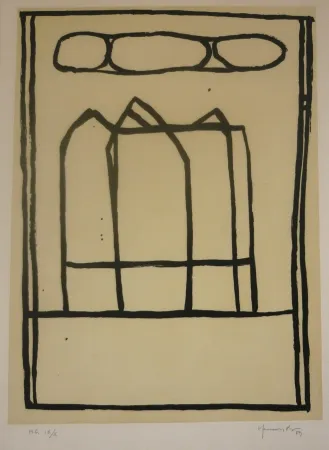 蚀刻版画 Hernandez Pijuan - The Chase Manhattan Bank