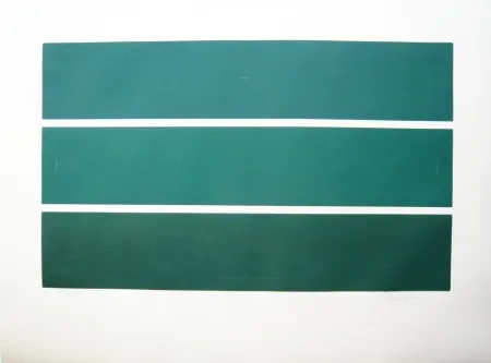 版画 Hernandez Pijuan - Tres moments d'un color