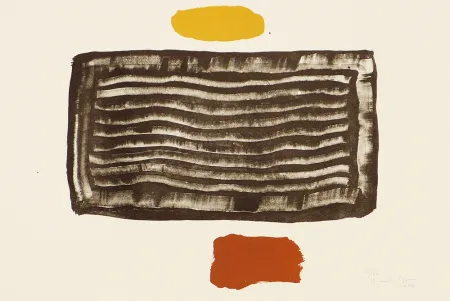 石版画 Hernandez Pijuan - Untitled