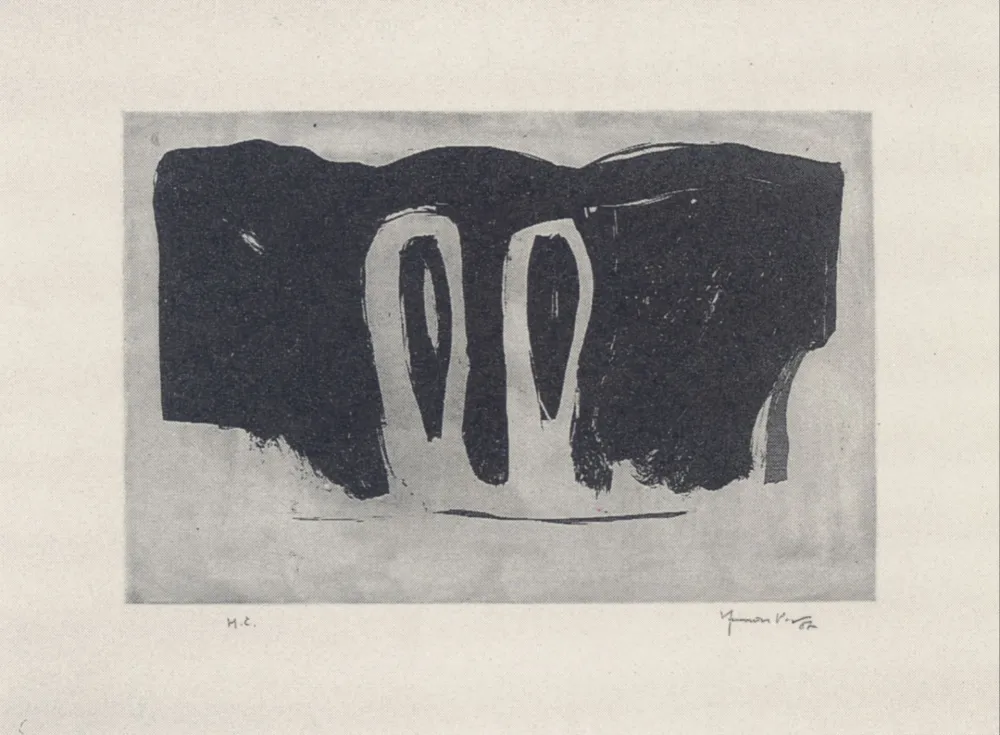 飞尘腐蚀法 Hernandez Pijuan - Xiprers en el paisatge