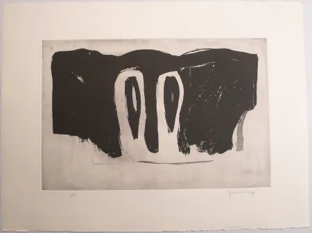 飞尘腐蚀法 Hernandez Pijuan - Xipres en el Paissatge