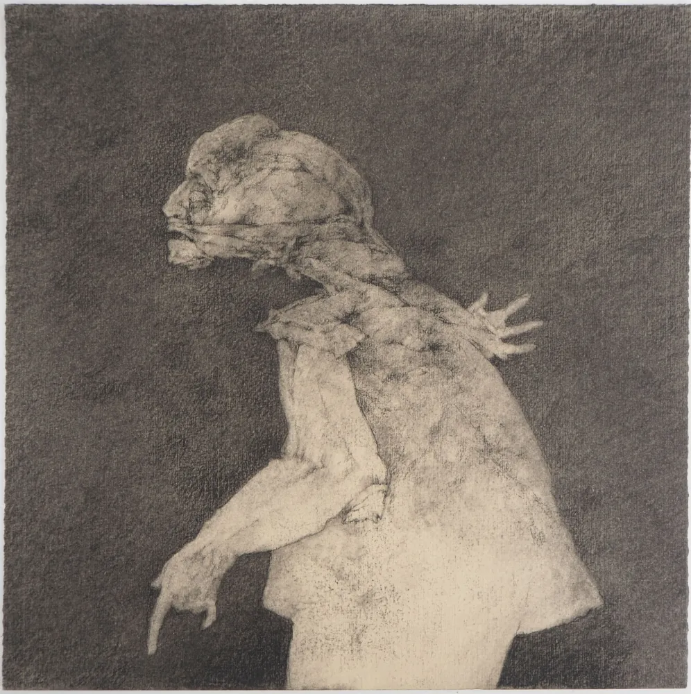 无技术 Hernandez - Profil de la calomnie (Dessin original)