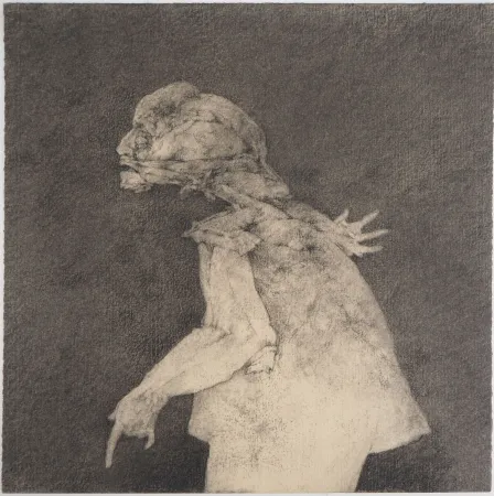 无技术 Hernandez - Profil de la calomnie (Dessin original)