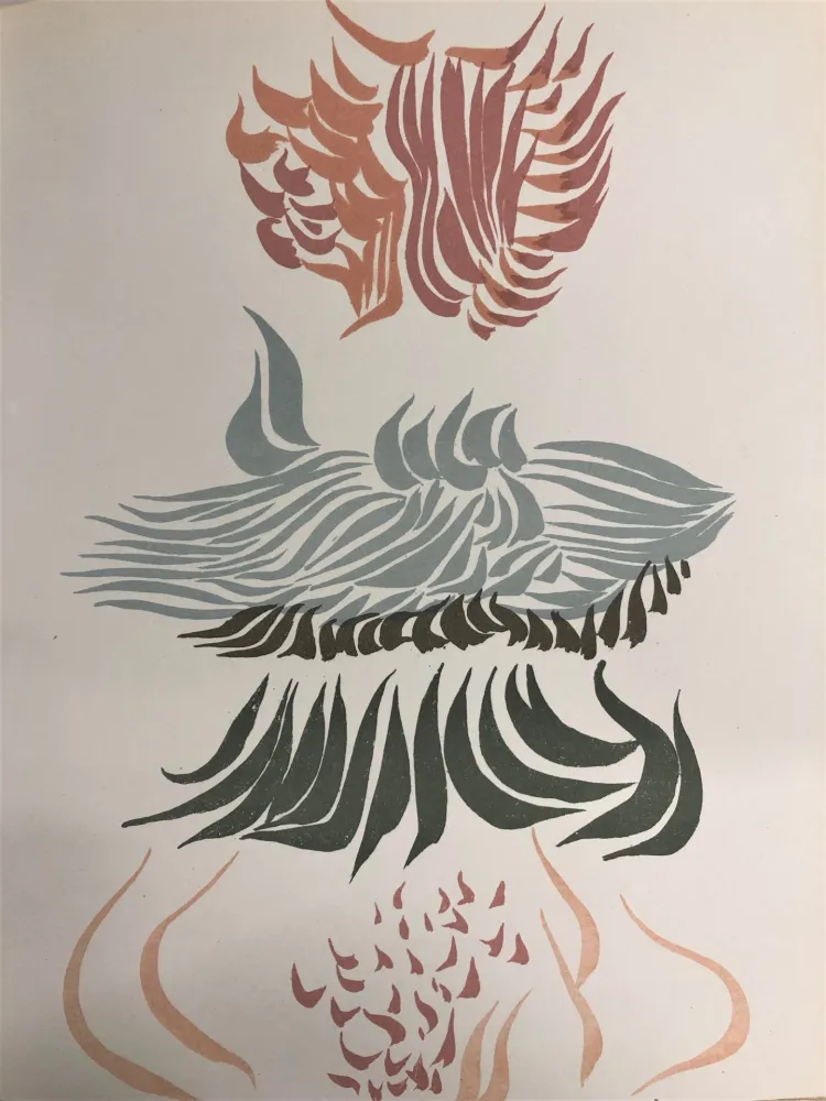 石版画 Herold - Composition,