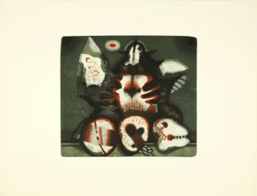 飞尘腐蚀法 Heuer - Drei Köpfe (Three Heads)