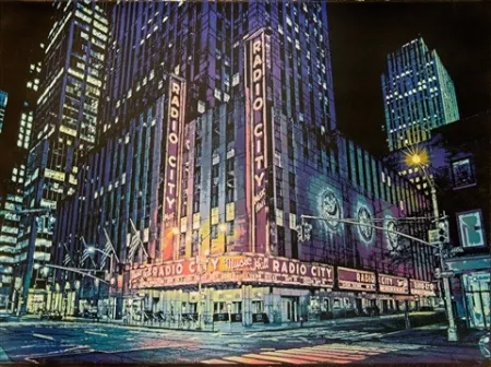 镂版印刷 Hicks - Radio City Music Hall