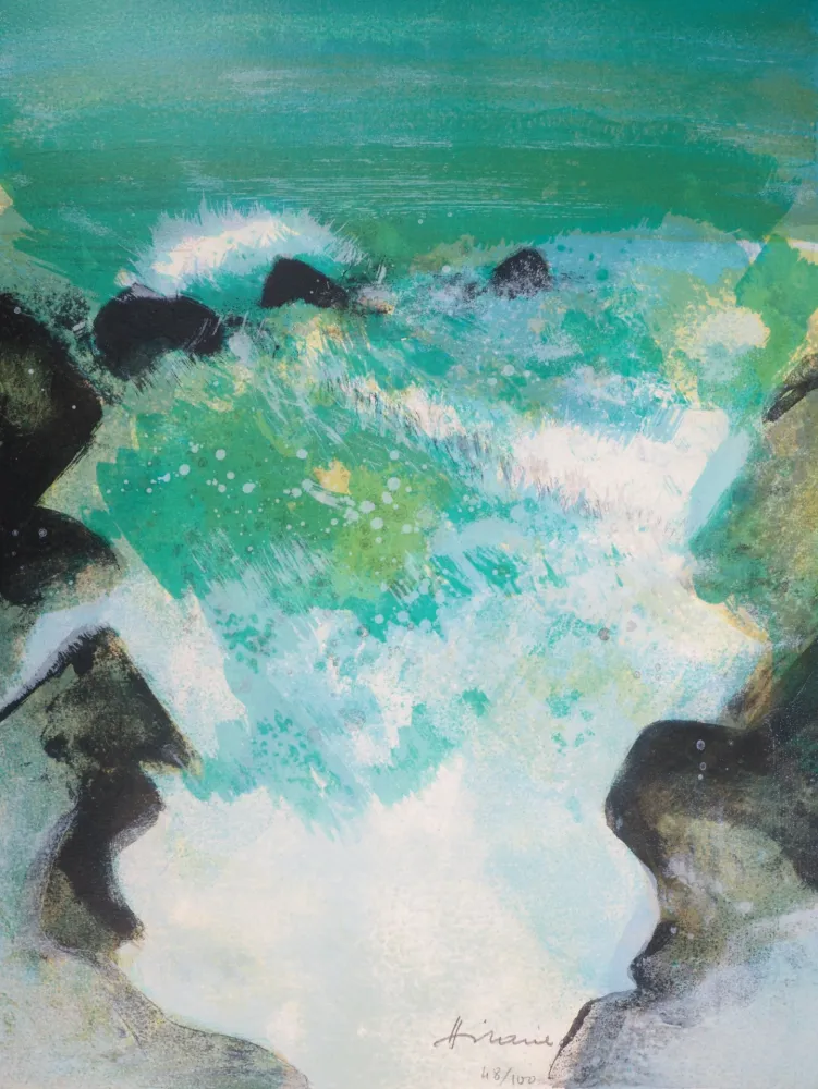 石版画 Hilaire - Cote Normande