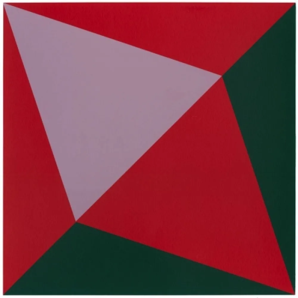 丝网印刷 Hinman - Lavender Triangle