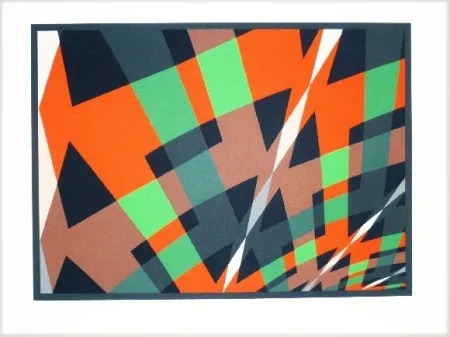 石版画 Hinterreiter - Composition 3