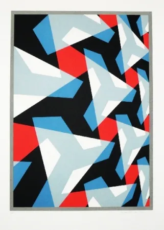 石版画 Hinterreiter - Composition 7