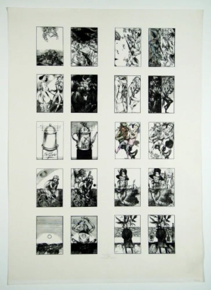 木刻 Hirsch - Zu literarischen Parodien (Regarding literary Parodies)