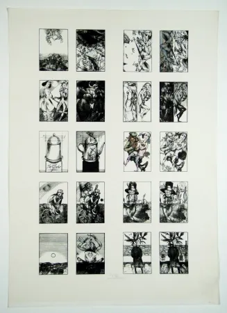 木刻 Hirsch - Zu literarischen Parodien (Regarding literary Parodies)