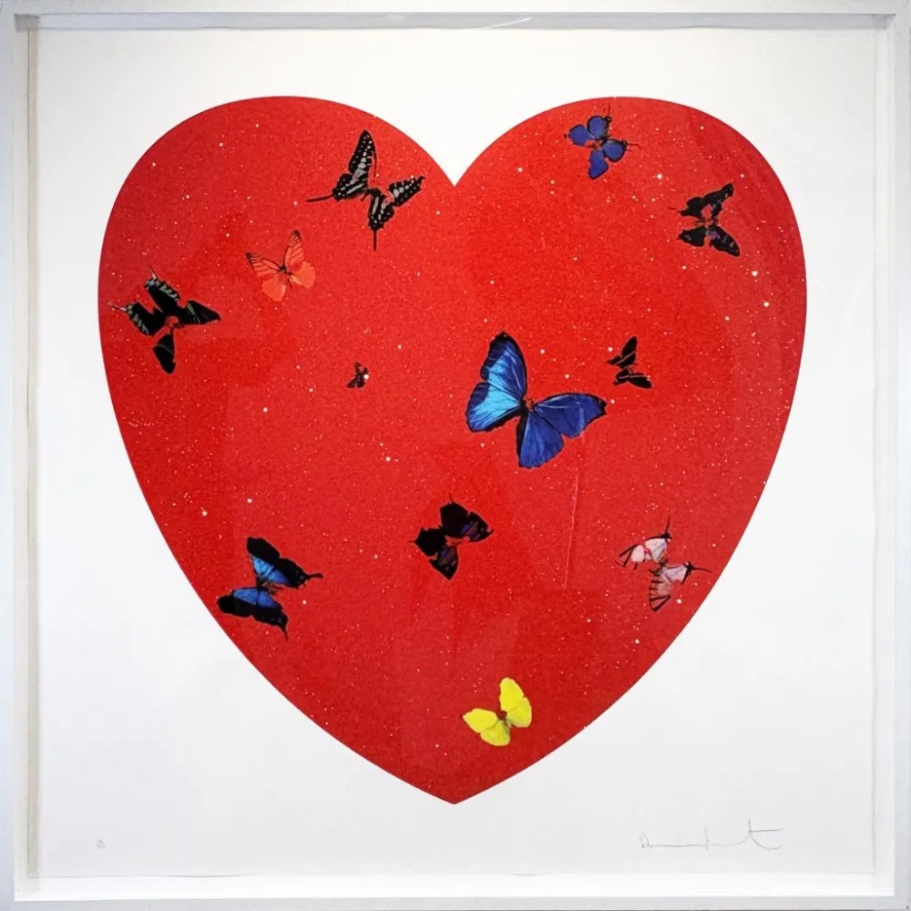 丝网印刷 Hirst - All You Need is Love Love Love