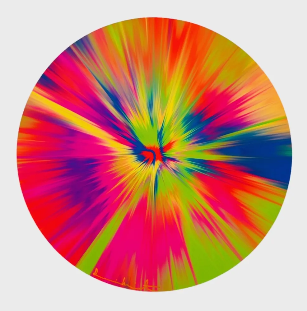 复数作品 Hirst - Beautiful, Profusely Meditative